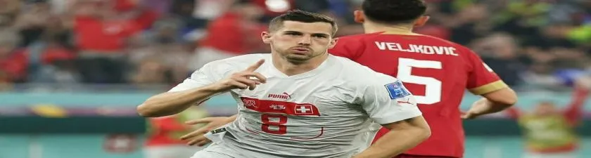 ৫ গোলের থ্রিলার, টানটান ম্যাচে সের্বিয়াকে হারিয়ে শেষ ১৬-এ সুইজারল্যান্ড 
