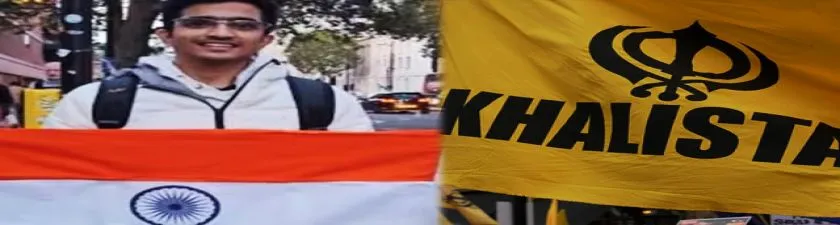 Khalistan Protest: খালিস্তানপন্থীদের হুমকির মুখে লন্ডনে প্রতিরোধ ভারতীয় ছাত্রের