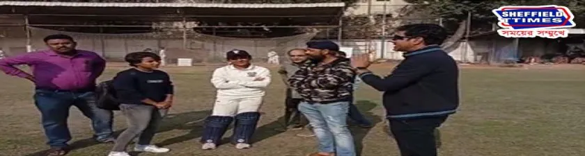 হৃষিতা বসুকে এবার সংবর্ধনা দিল এলআরএস ক্রিকেট স্পোর্টস একাডেমী