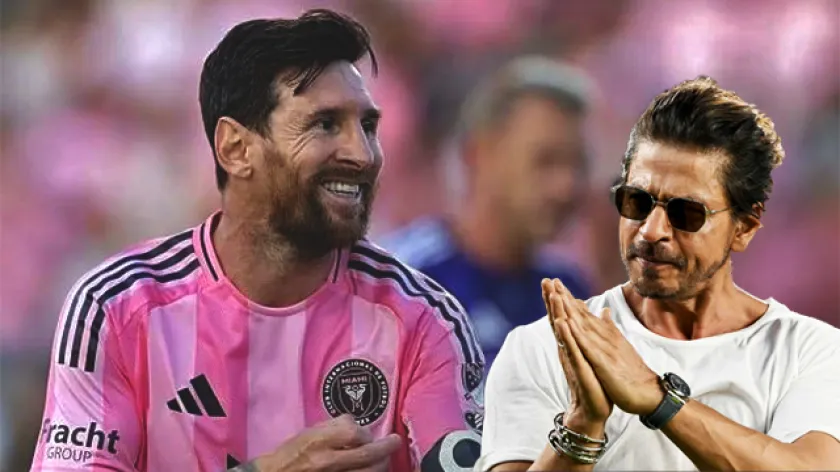 Messi India Tour: '১৩ ডিসেম্বর সল্টলেক স্টেডিয়ামে দেখা হচ্ছে!”, এক্স হ্যান্ডেলে মেসিকে জানালেন Shahrukh Khan