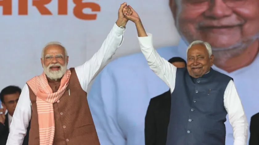 Bihar: মোদি-শাহের উপস্থিতিতে দশম বারের জন্য বিহারের মুখ্যমন্ত্রী পদের শপথ গ্রহণ নীতিশের