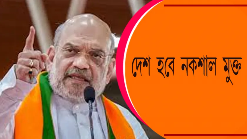 Amit Shah : দেশ হবে নকশাল মুক্ত