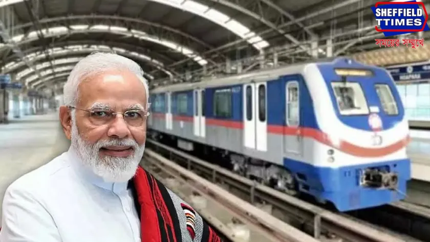 Modi : কলকাতায় মোদী, পুজোর আগেই উপহার