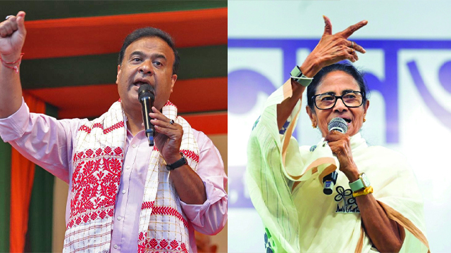 Politics: বাংলায় পুলিশ থাকলে অসমেও আছে! মমতার উদ্দেশ্যে হুঙ্কার হিমন্তর