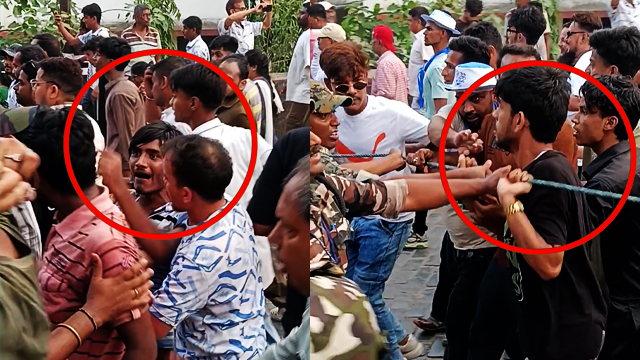 Howrah: উগ্র মেজাজ, নিরাপত্তারক্ষীদের সঙ্গে ধস্তাধস্তি! তৃণমূলের মিছিলে মমতার পিছনে কারা?